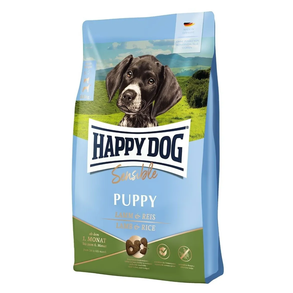 Happy Dog Sensible Puppy Lamb & Rice 10kg
