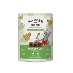 Harper & Bone Cat Adult Meatballs Flavours of the Farm 85 g