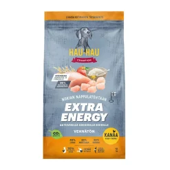 Hau-Hau Champion Extra Energia Kana, riisi ja kaura 12kg