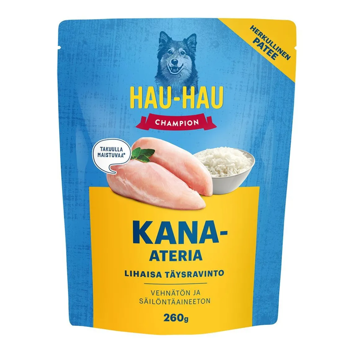 Hau-Hau Champion kana-ateria 260 g