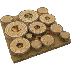 Herkkulabyrintti Rosewood Maze-A-Log
