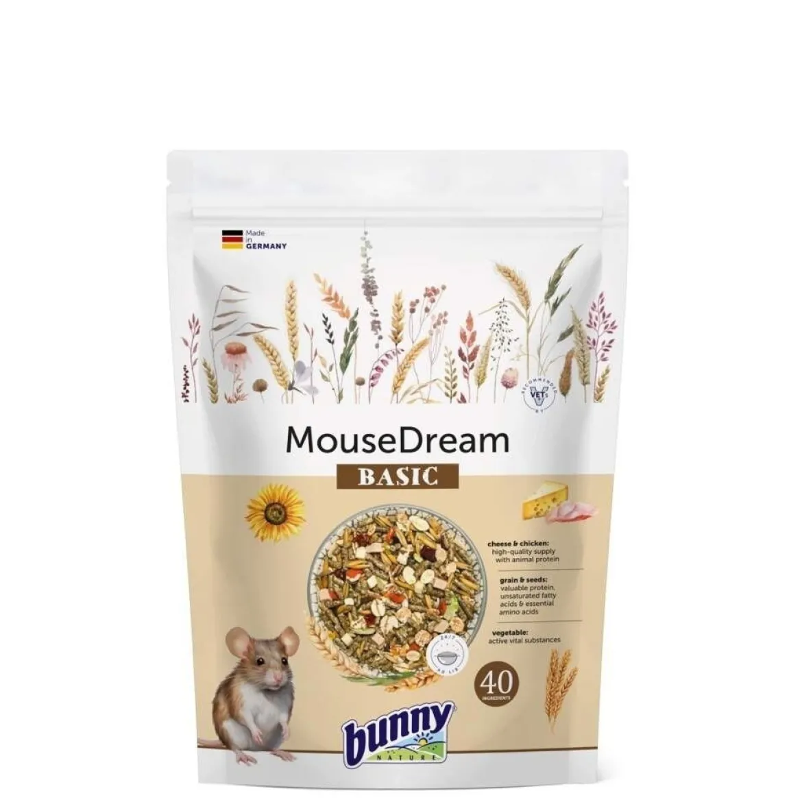 Hiiren ruoka Bunny MouseDream Basic 500g