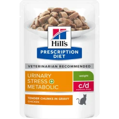 Hill's Feline Metabolic + Urinary Stress wet 12 x 85 g