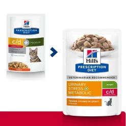 Hill's Feline Metabolic + Urinary Stress wet 12 x 85 g