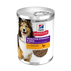 Hill's Science Plan Dog Sensitive Stomach & Skin Chicken & Vegetables 370g