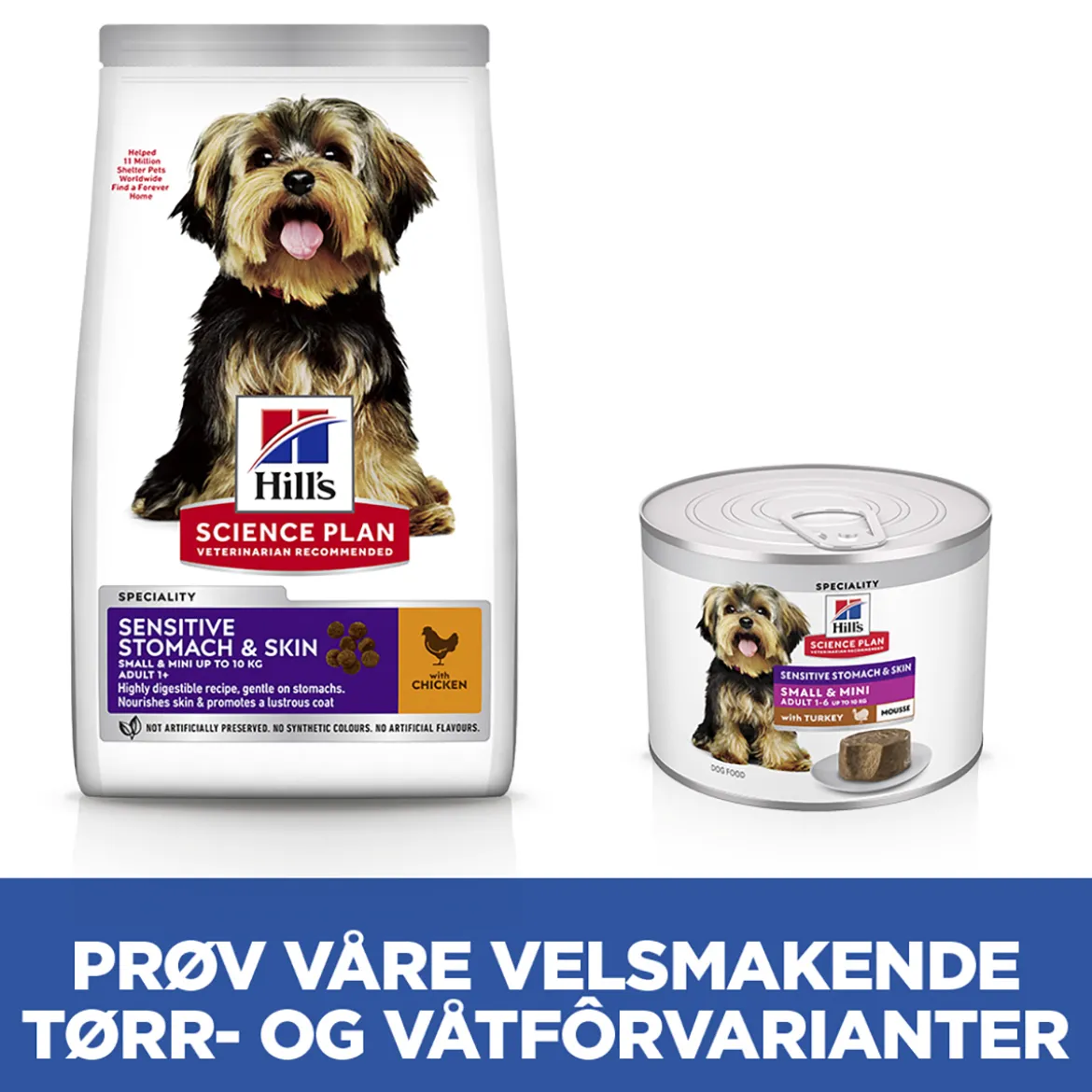 Hill's Science Plan Dog Sensitive Stomach & Skin Mousse Small & Mini Turkey 200g