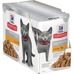 Hill's Science Plan Sterilised Kitten Kana 12 x 85 g