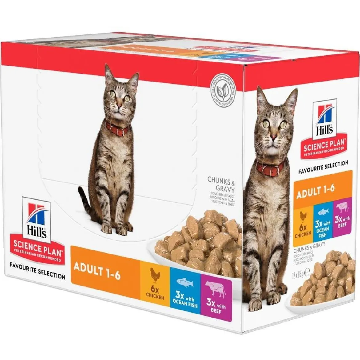 Hill's SP Feline Favourite Multipack 12 x 85 g