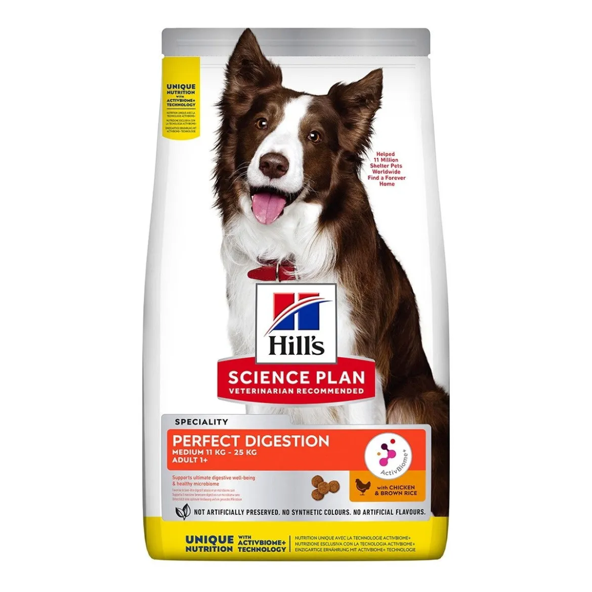 Hill's SP Perfect Digestion Adult Medium Chicken 14kg