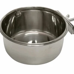 Häkkiin kiinnitettävä teräskuppi 600ml