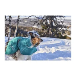 Hurtta Monsoon II Eco sadetakki, turkoosinvihreä