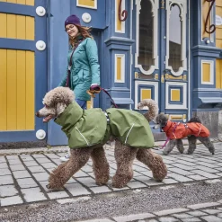 Hurtta Mudventure sadetakki, metsänvihreä