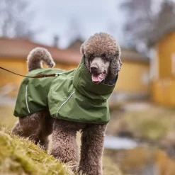 Hurtta Mudventure sadetakki, metsänvihreä