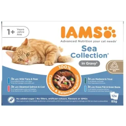Iams Advanced Nutrition Gravy Kalalajitelma 12 x 85 g