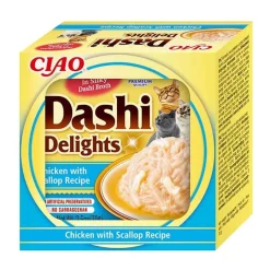 Inaba Dashi Delights Cat kampasimpukka 70 g