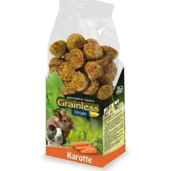 Jr Farm Grainless Drops Porkkana, 140 g