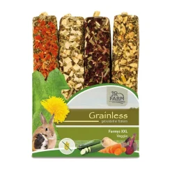 Jr Farm Grainless Farmys XXL Kasvistikut, 4 kpl