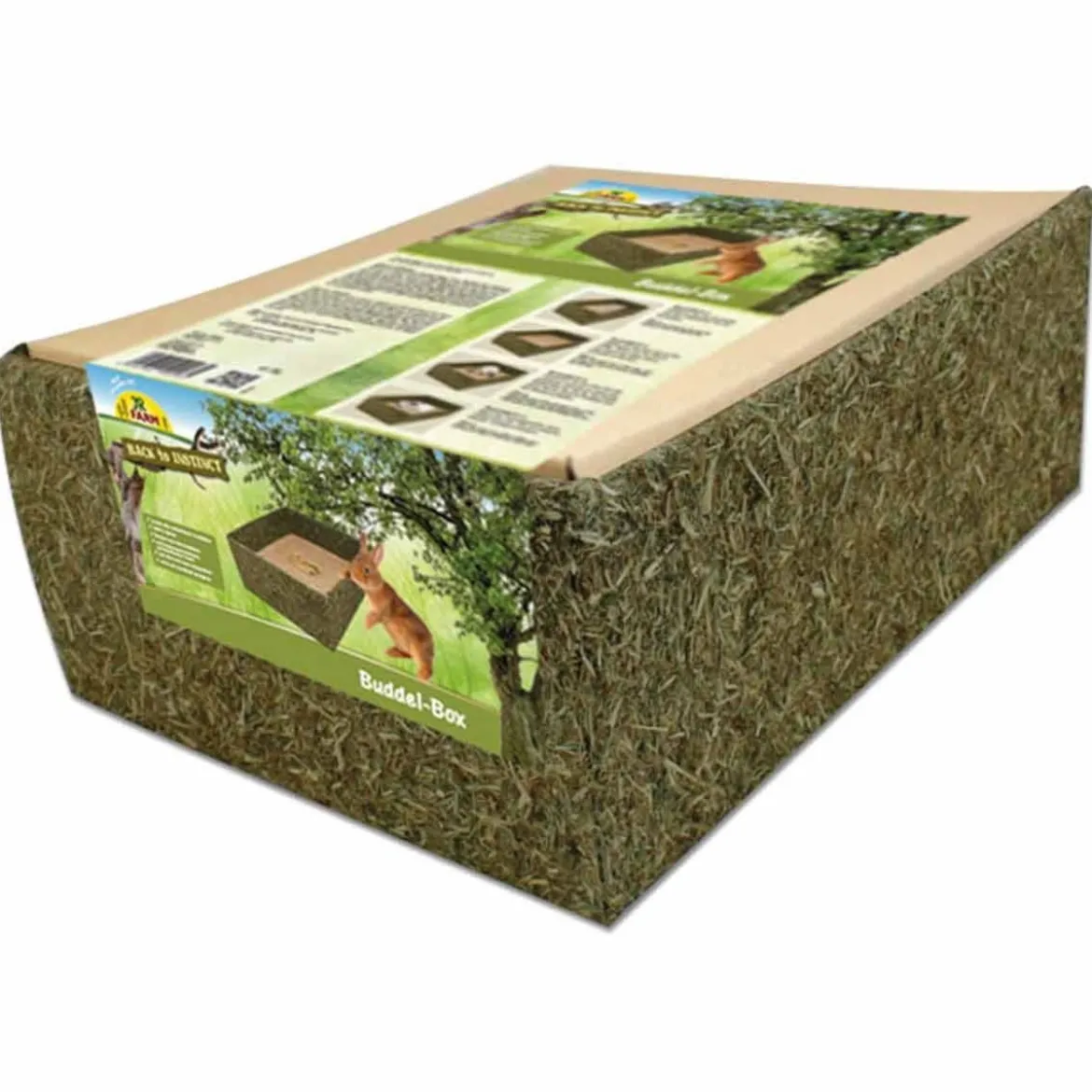 JR Farm kaivuulaatikko jyrsijöille ja kaneille sis. 5l hiekkaa