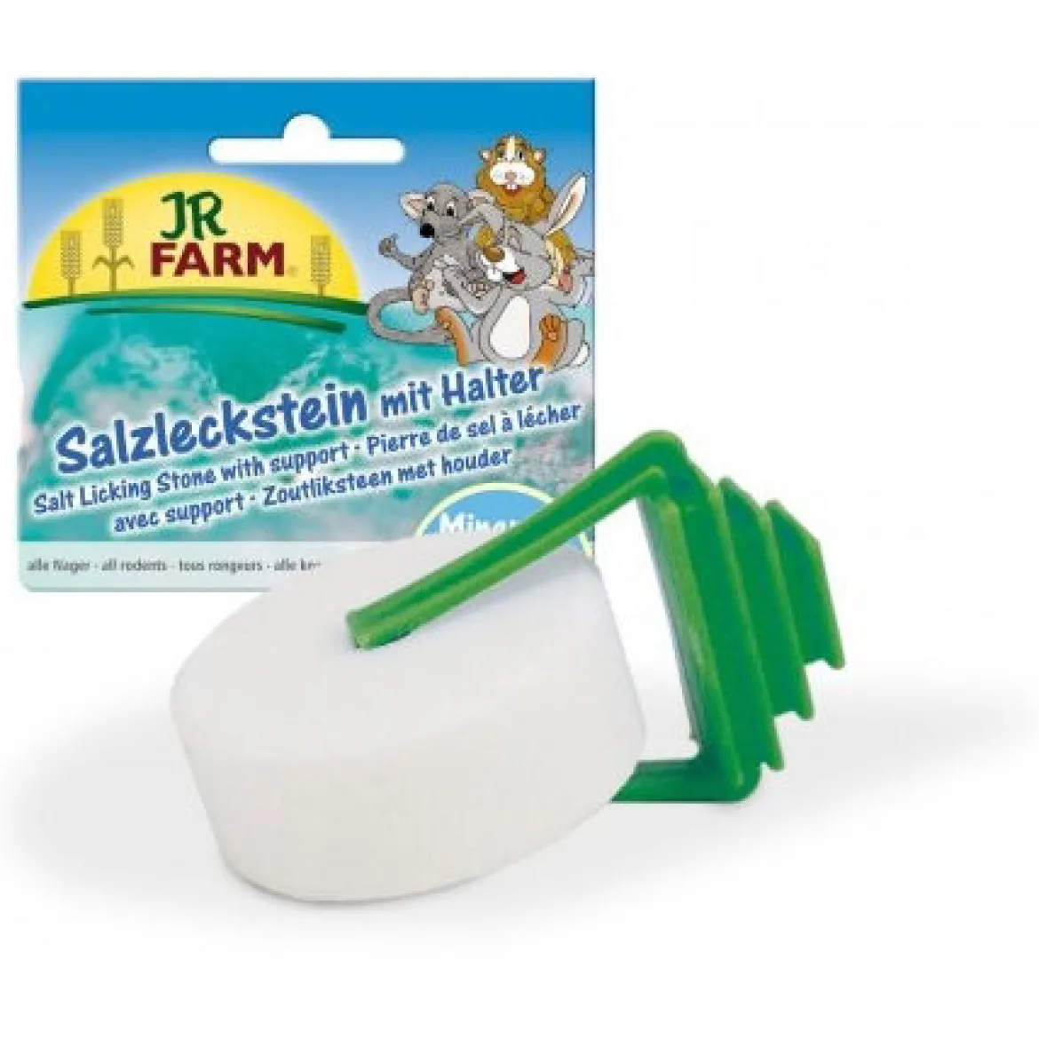 Jr Farm suolakivi + pidike, 80 g