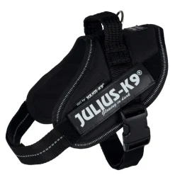 Julius-K9 IDC Power koiran valjaat, musta