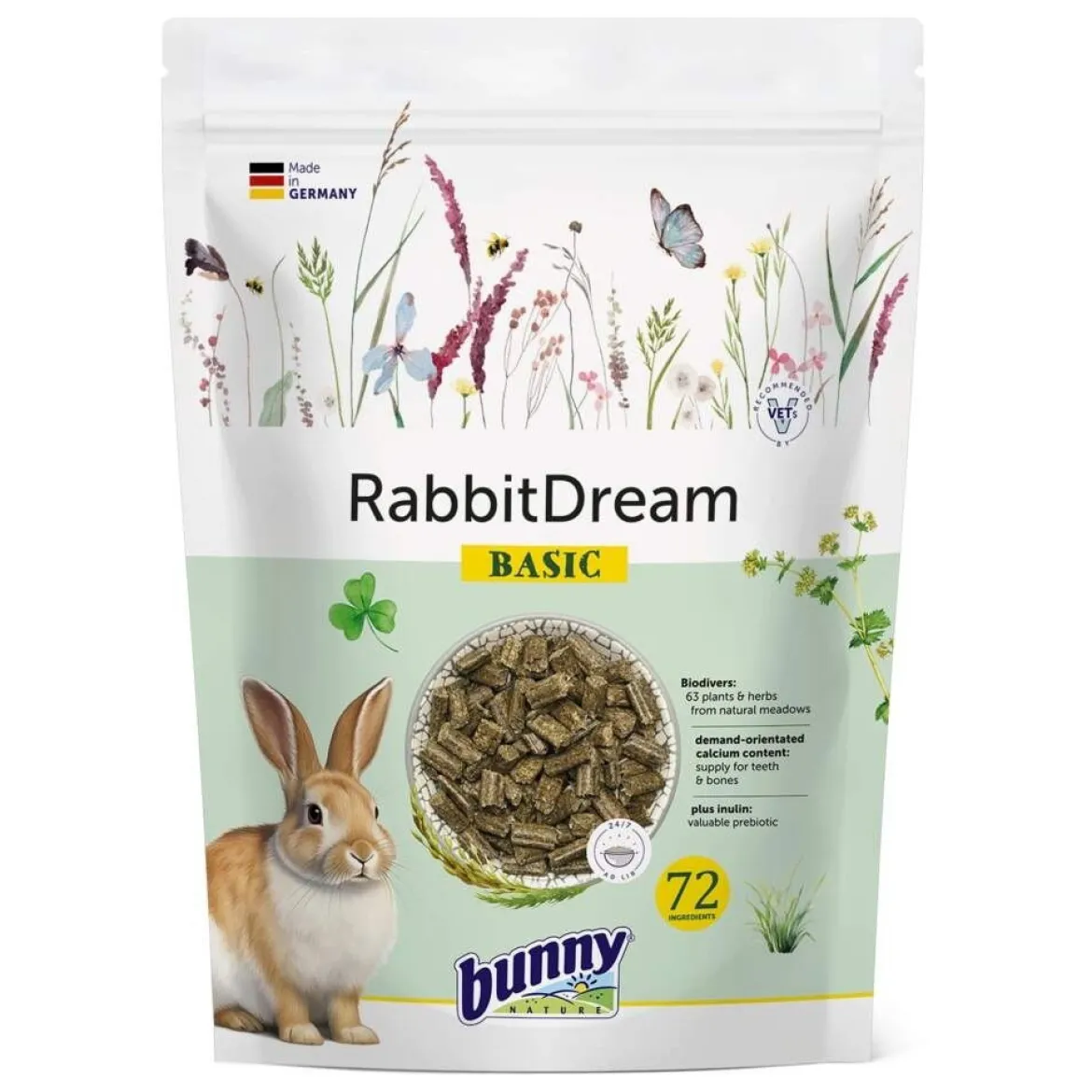 Kanin ruoka Bunny RabbitDream Basic