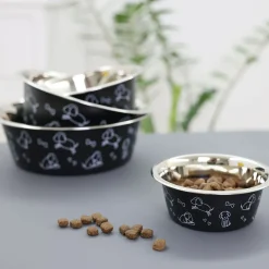 Kerbl teräskulho koirakuviolla