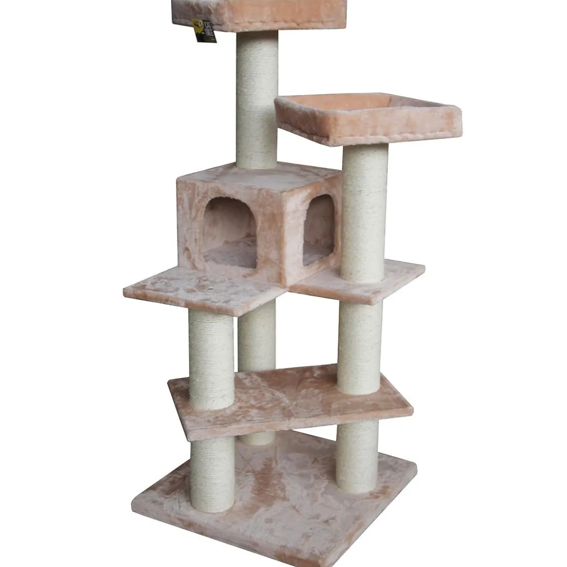 Kissan kiipeilypuu L&B Vis, beige
