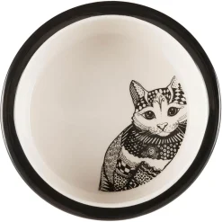 Kissankuppi Trixie Zentangle 0,3 l, 12 cm