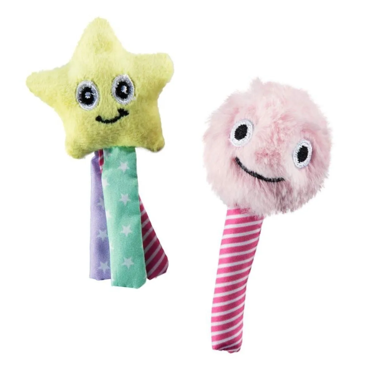 Kissanlelu Little&Bigger Kitten Basics tähti & hattara 2-pack