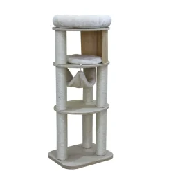 Kissan raapimispuu Basic Lodge 123cm
