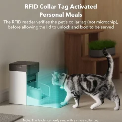 Kissan ruokinta-automaatti Petlibro One RFID-lukijalla