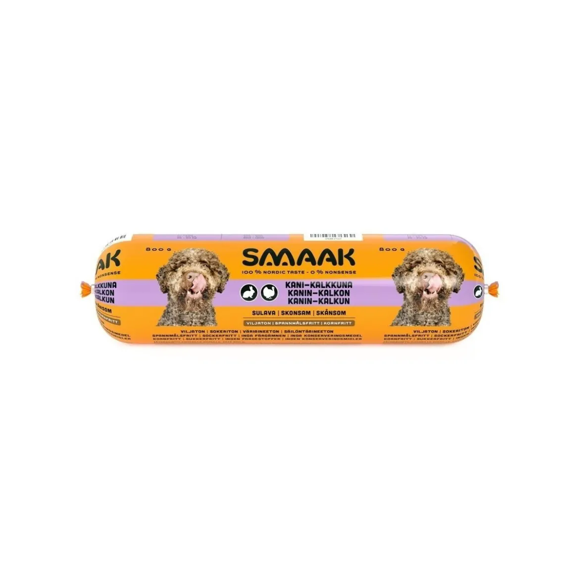 Koiran makkara SMAAK kani-kalkkuna 800 g