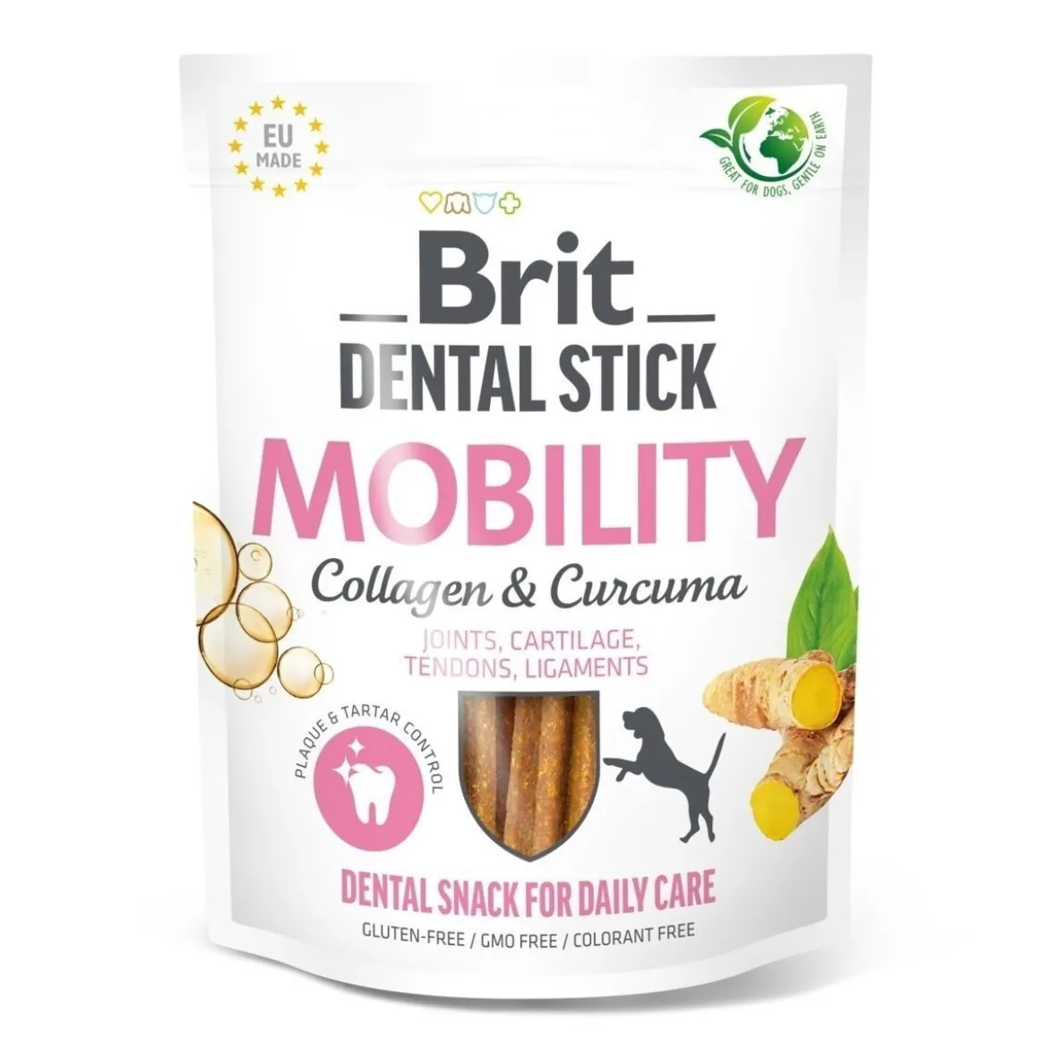 Koiran purutikut Brit Care Mobility Curcuma & Collagen 7 kpl