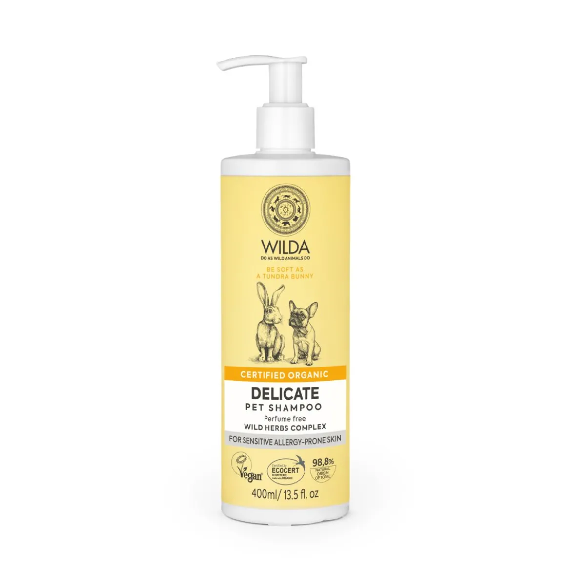 Koiranshampoo Wilda Siberica Delicate 400ml