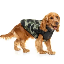 Koirantakki FuzzYard Harlem Puffer, camo
