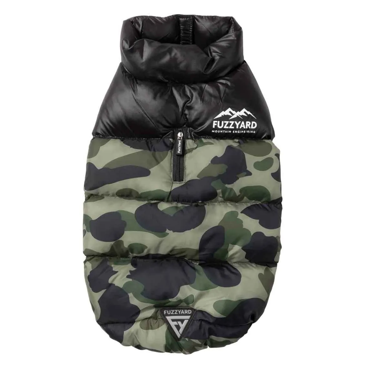 Koirantakki FuzzYard Harlem Puffer, camo