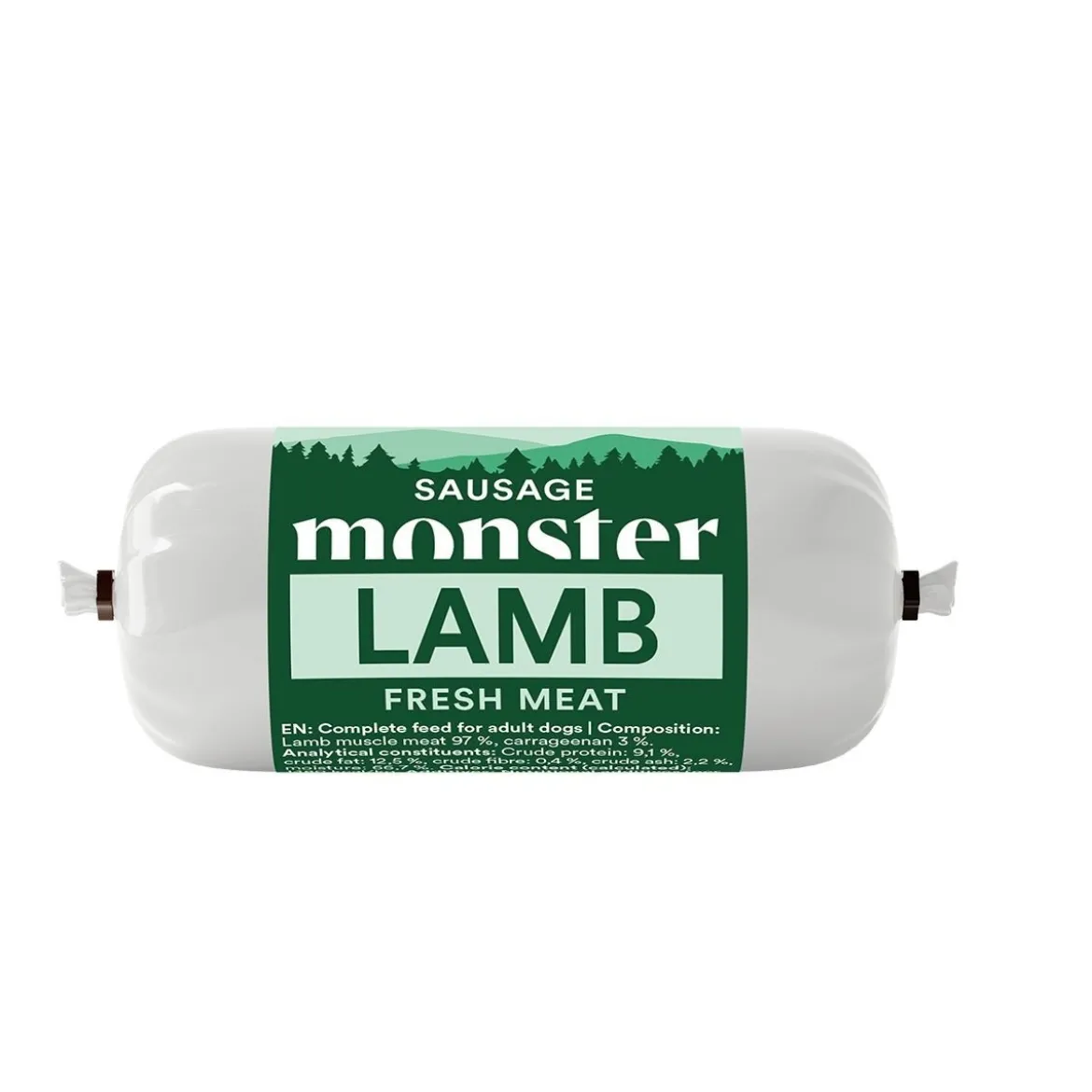 Koiran treenimakkara Monster, lammas