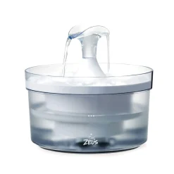 Koiran vesiautomaatti Zeus Waterfall läpinäkyvä 1,5 l