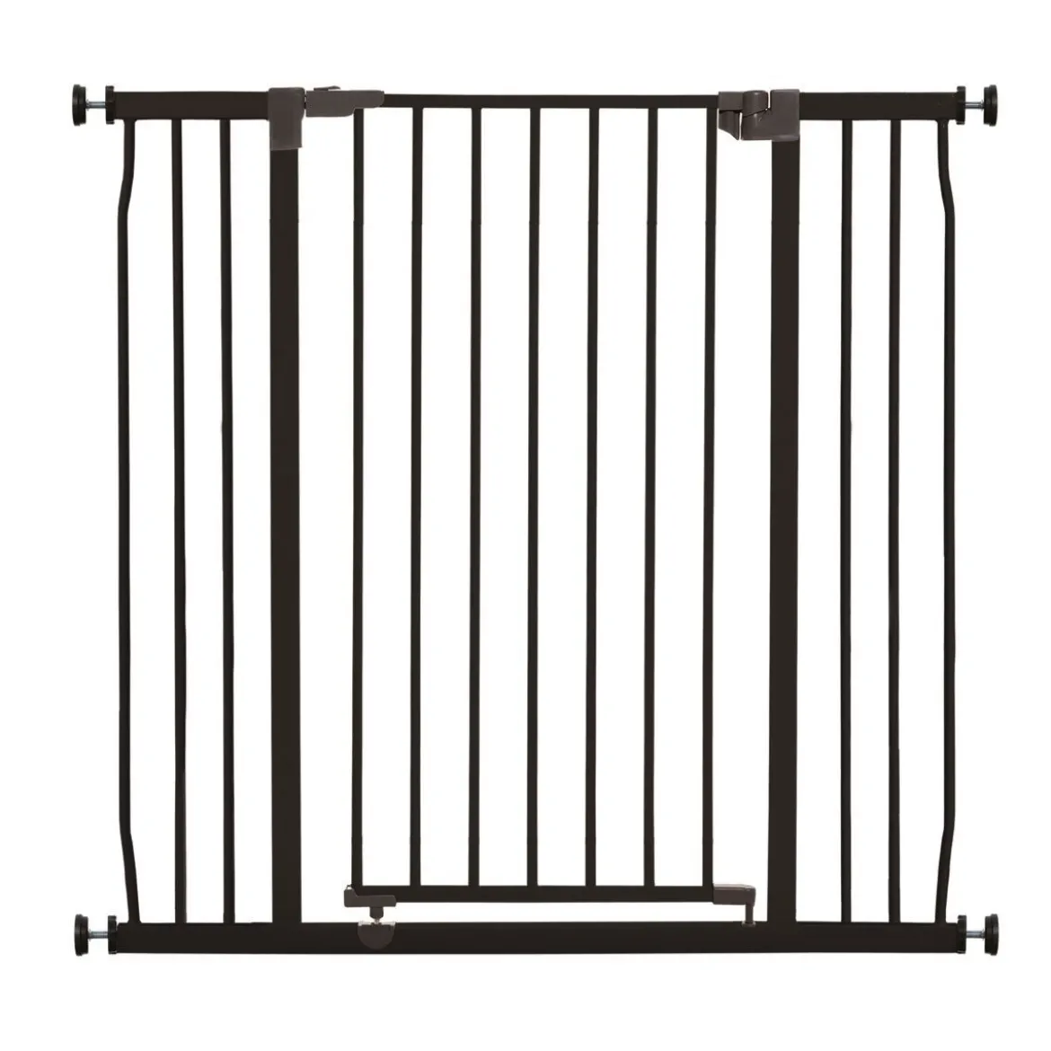 Koiraportti Basic Sturdy säädettävä, leveä & korkea musta 93 x 99-105,5 cm