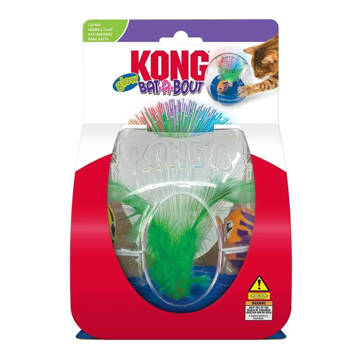 KONG Bat-A-Bout Glow Aquarium