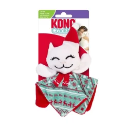 KONG Cat Holiday Crackles Santa Kitty