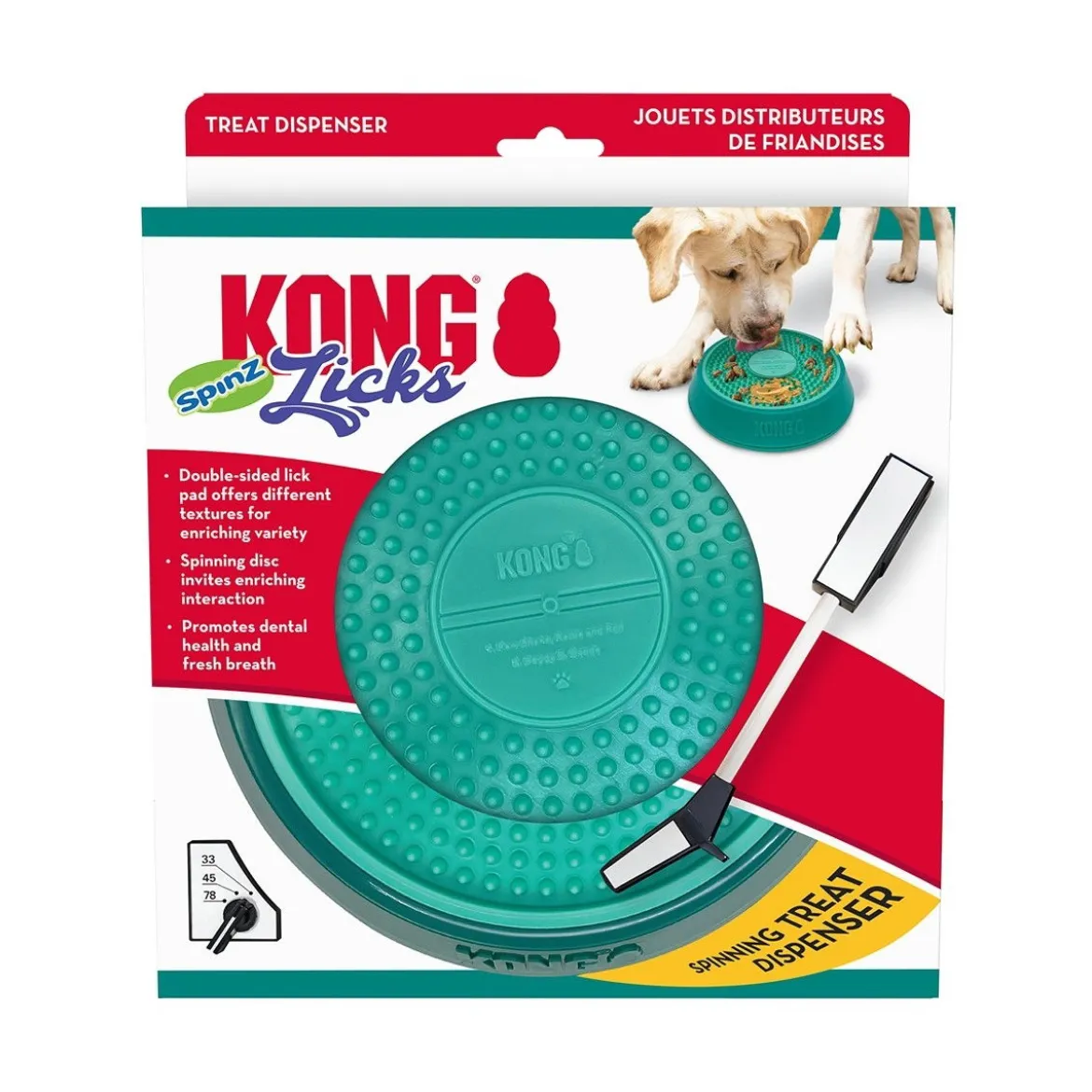KONG Licks Spinz L