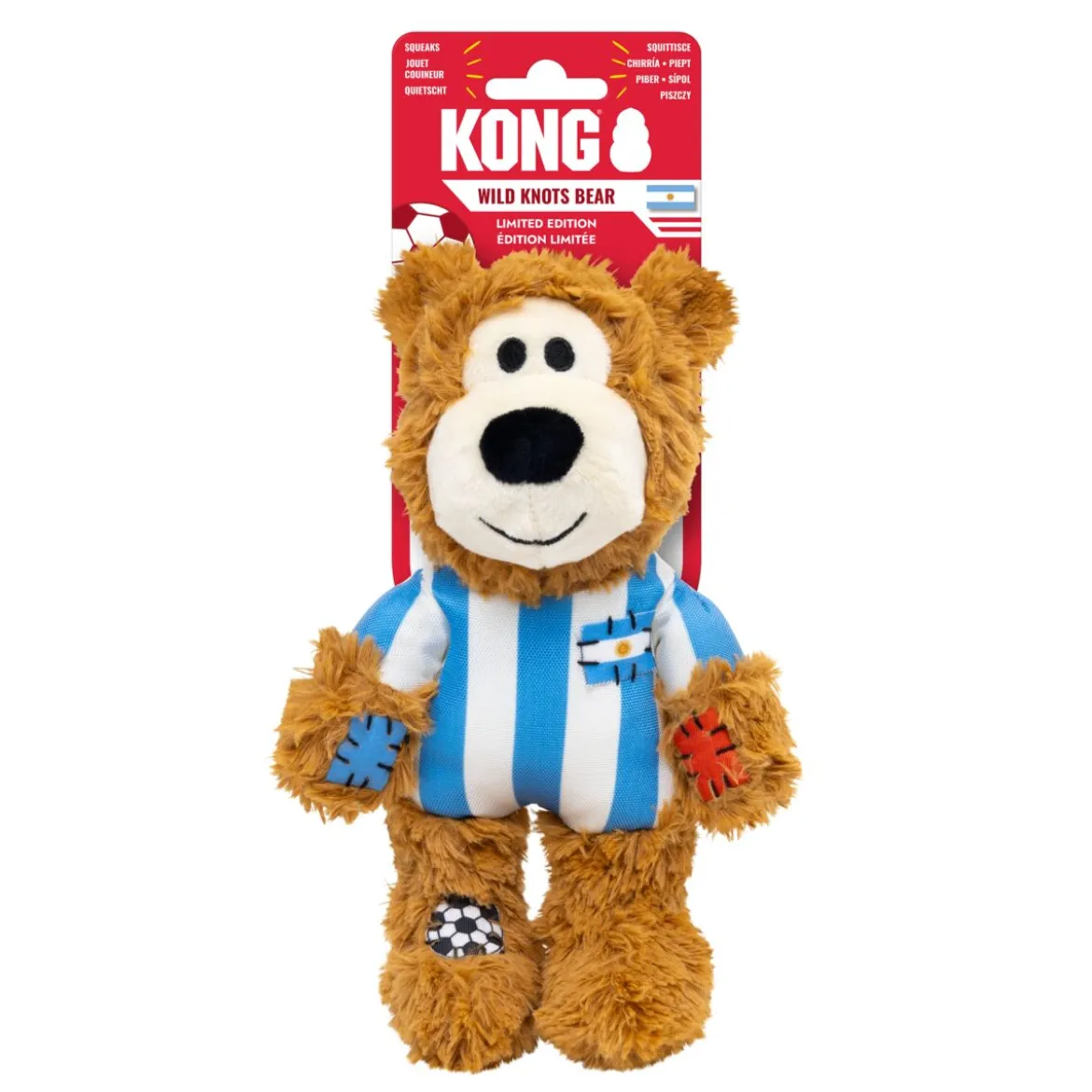 KONG Wild Knots Bear footballer Argentina