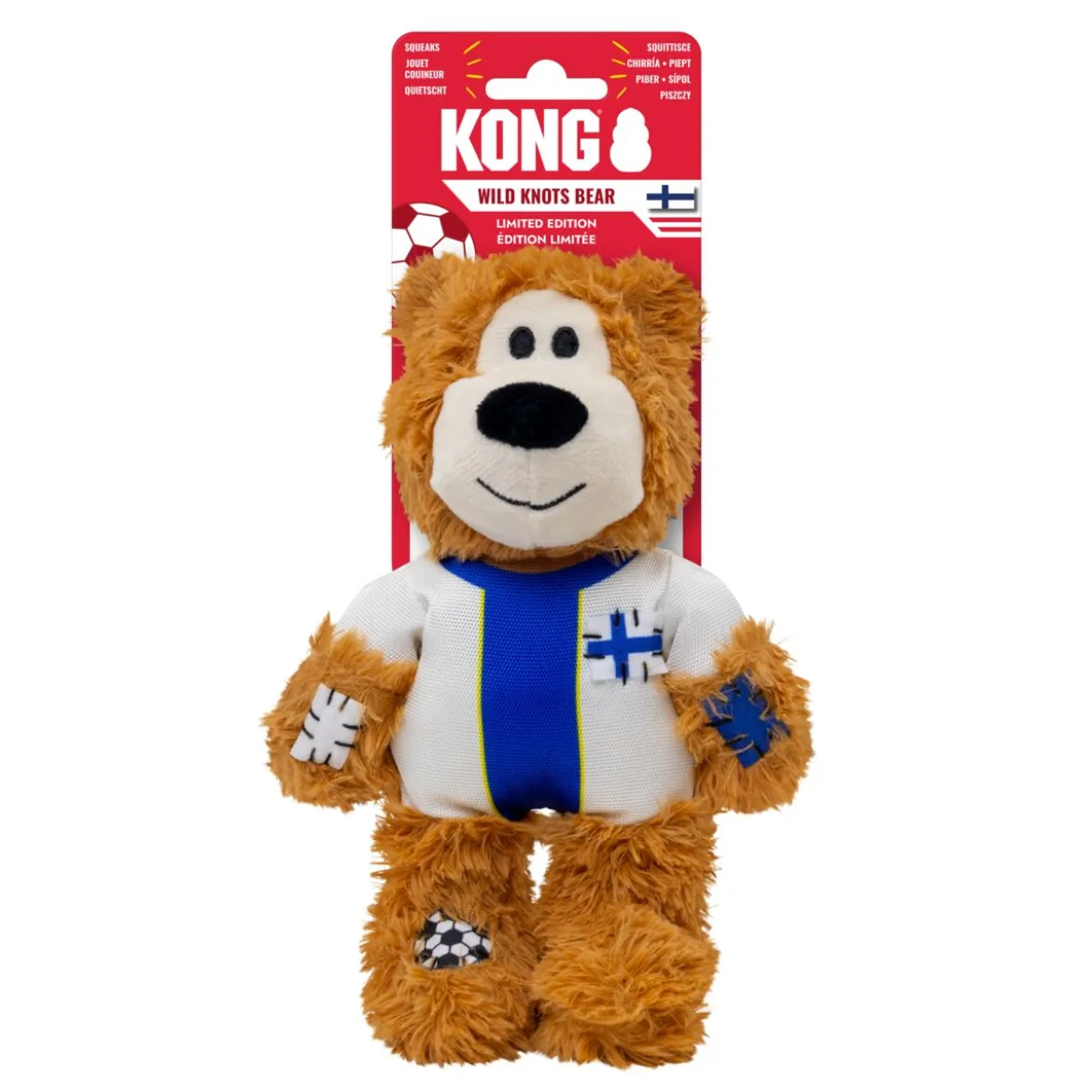 KONG Wild Knots Bear footballer Suomi