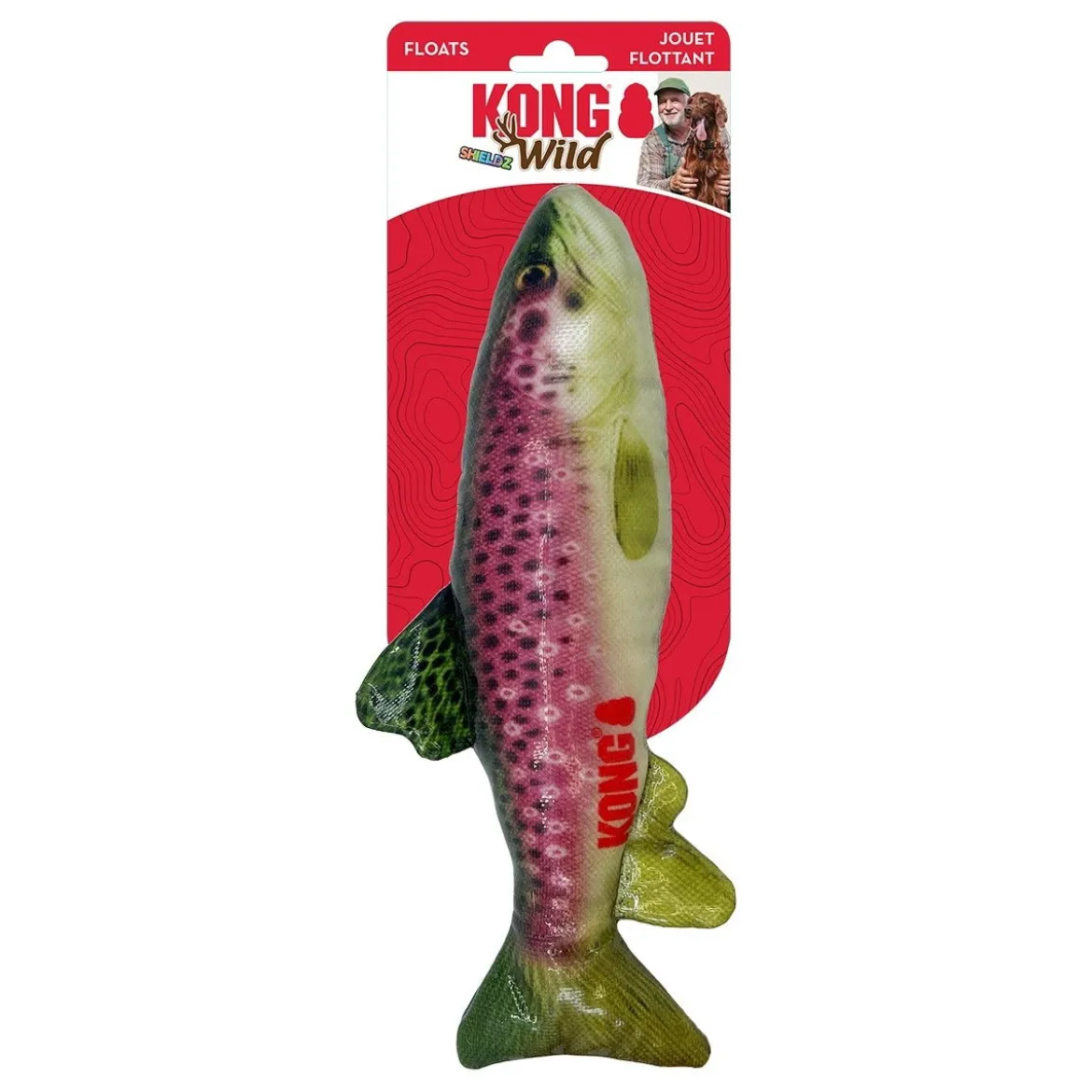KONG Wild Shieldz Trout