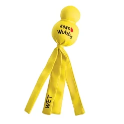 KONG Wubba Wet kelluva lelu keltainen