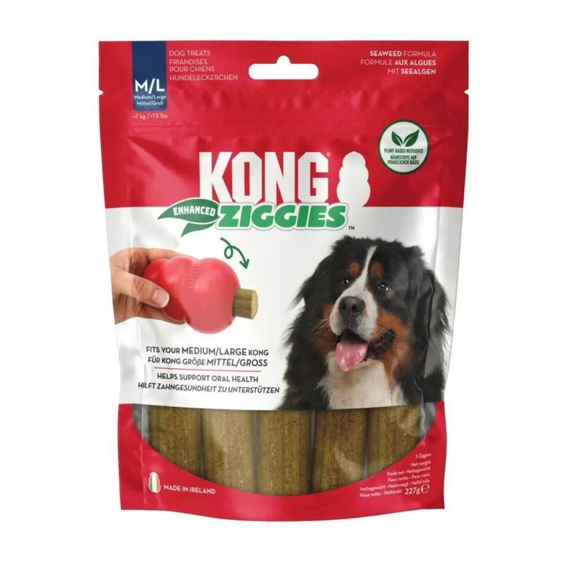 KONG Ziggies puruherkku lihaton
