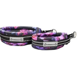 Kusse&Kutta lycra-panta, violetit kukat