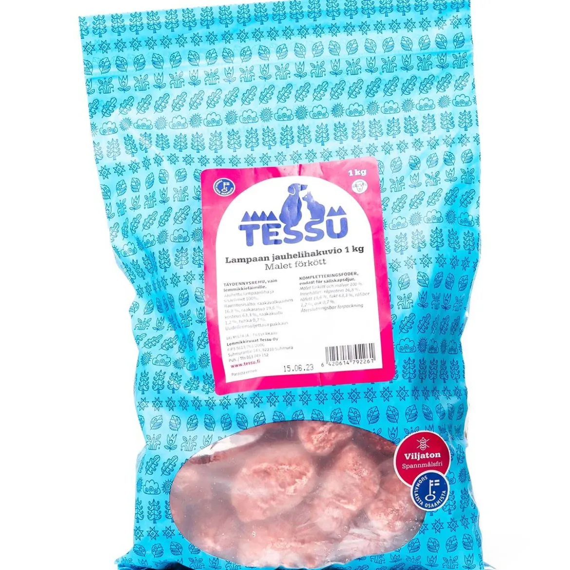 Lampaan jauhelihakuvio 1 kg, Tessu