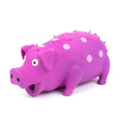 Lateksipossu Little&Bigger pilkku lila 21 cm